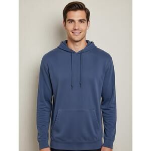 Even Tide Men’s Cotton Lightweight Hoodie Navy Blue XL